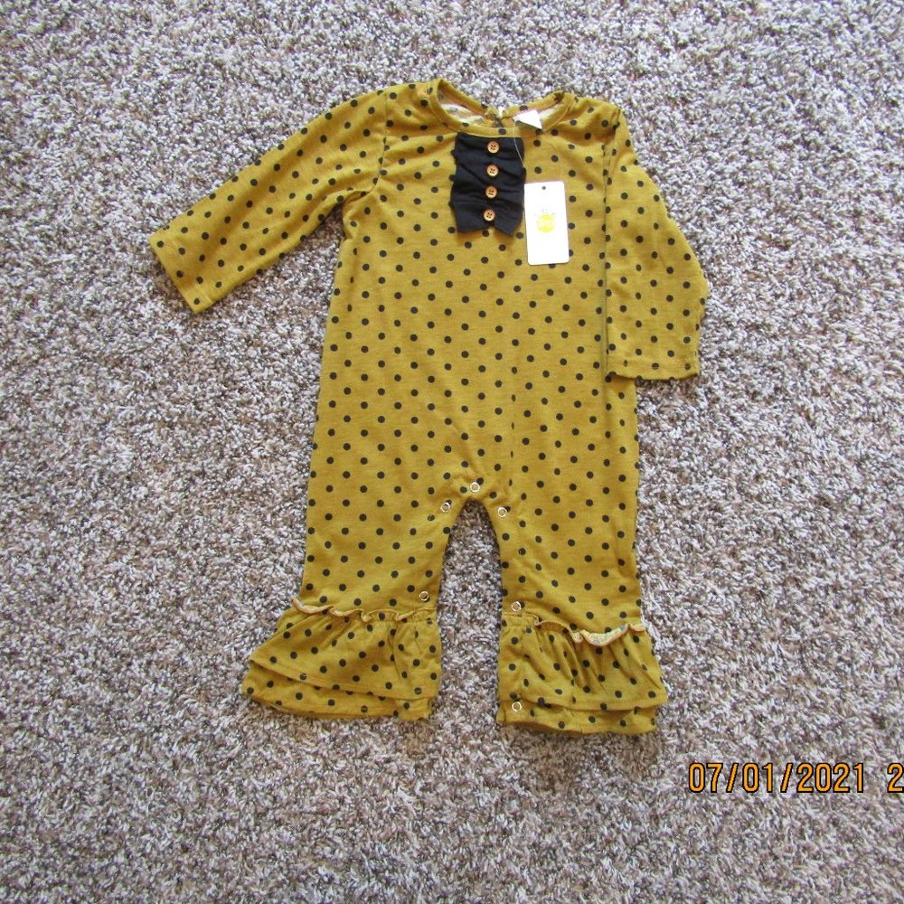 Little Sun baby girls one piece outfit 12 months